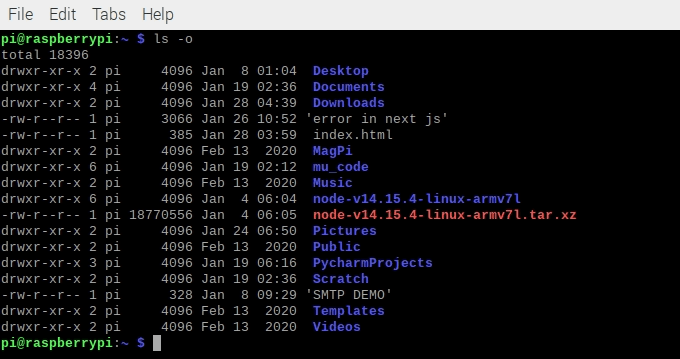 output without Group name