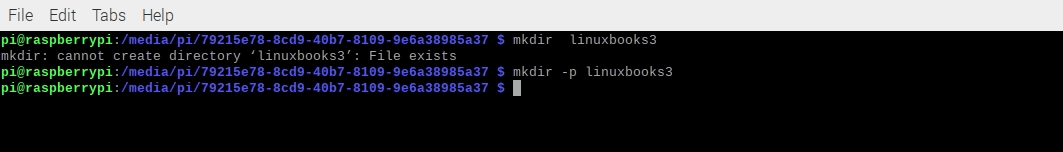 mkdir -p option output