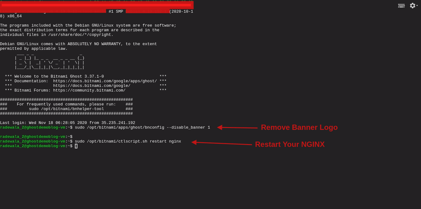 Paste In terminal