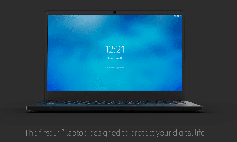 Librem 14 Linux laptop by purism
